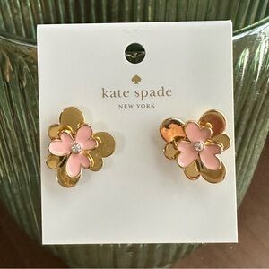 Kate Spade ♠️ Pink Blossom Earrings